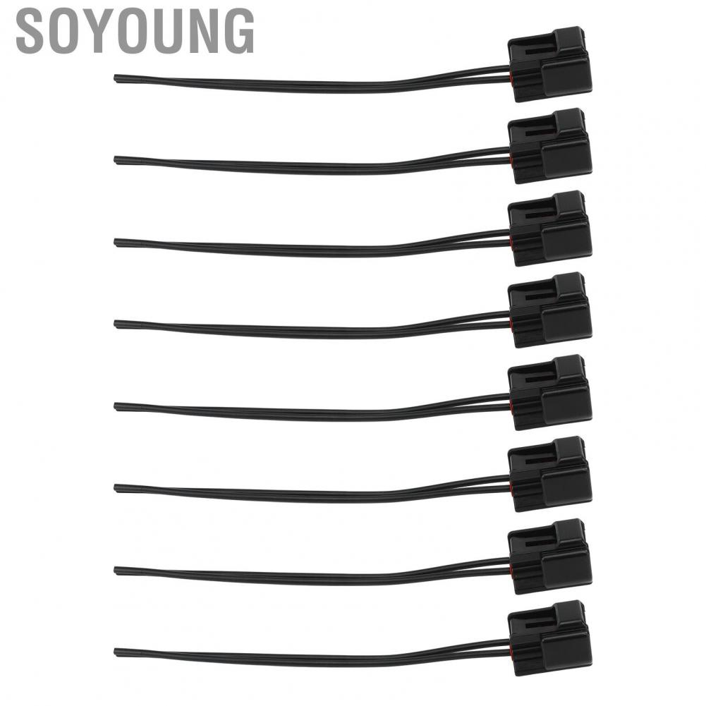 Soyoung Modular Ignition Coil Connector  Impact Resistant High Temperature 8PCS Stable Connection Car Plug for Vehicle
