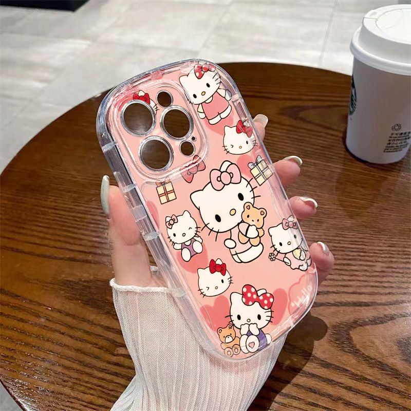 ✅Ốp Điện Thoại Mềm Trong Suốt Chống Sốc In Hình Mèo Hoạt Hình Cho Iphone14promax11 8p12xs / / 7 Apple 13 xr 8AY2