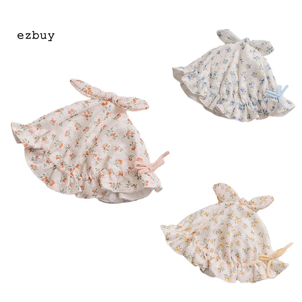 Mũ Ngư Dân Chống Nắng Thoáng Khí Khô Nhanh In Họa Tiết Hoa Có Thể Điều Chỉnh Cho Bé Gái