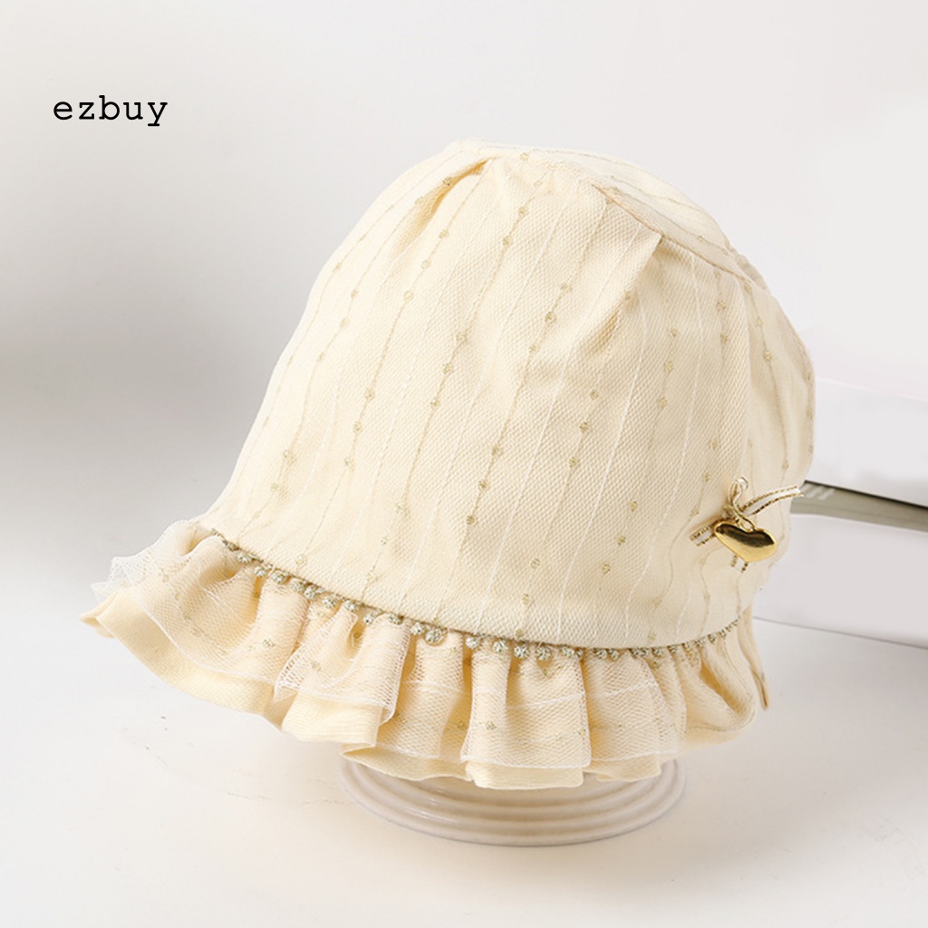 Mũ Lưỡi Trai Cotton Màu Trơn Chống Biến Dạng Có Dây Điều Chỉnh Được Cho Bé