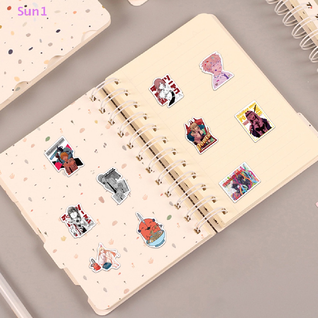 Set 50 Miếng Dán Hoạt Hình Trang Trí Laptop / Điện Thoại / Ván Trượt