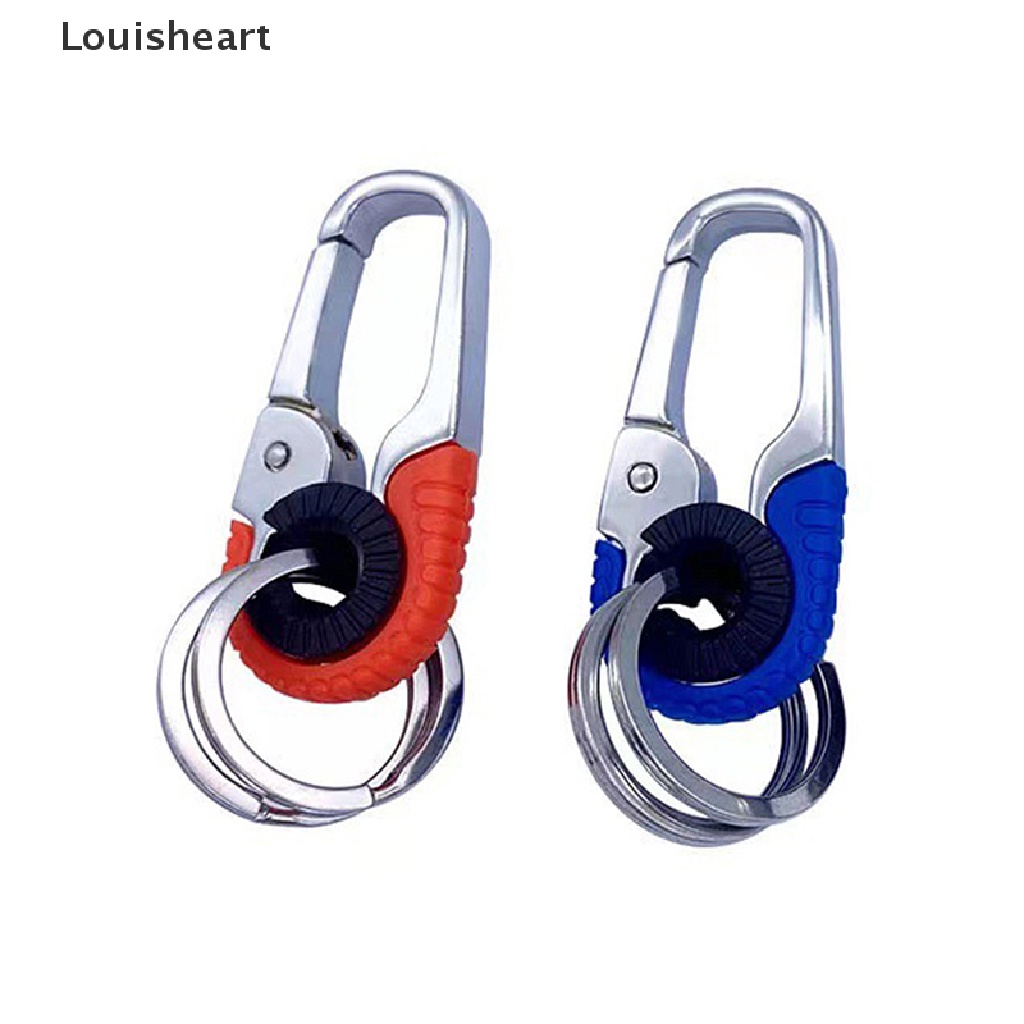 1 Móc Khóa Đôi Bằng Thép Không Gỉ Louisheart TFG