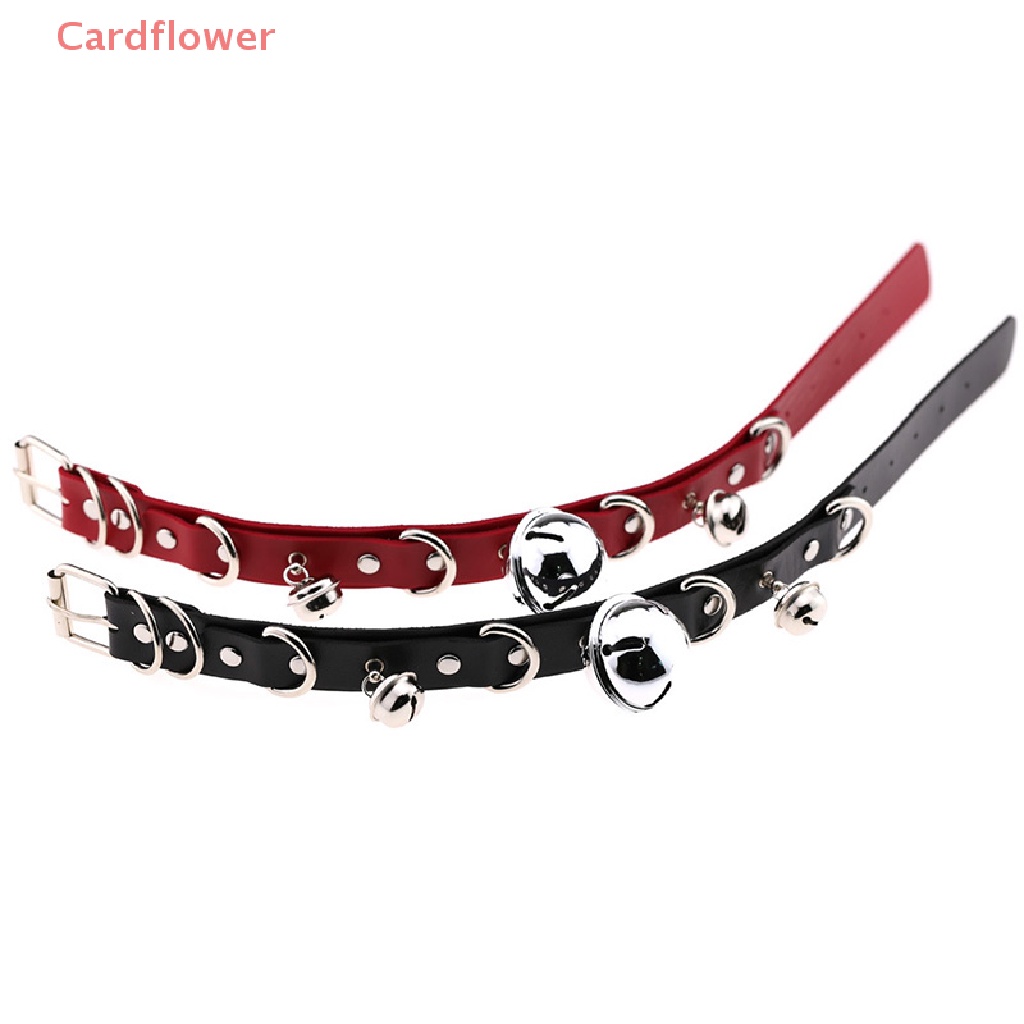 Vòng Cổ Choker Da Đính Chuông Phong Cách Punk Mới