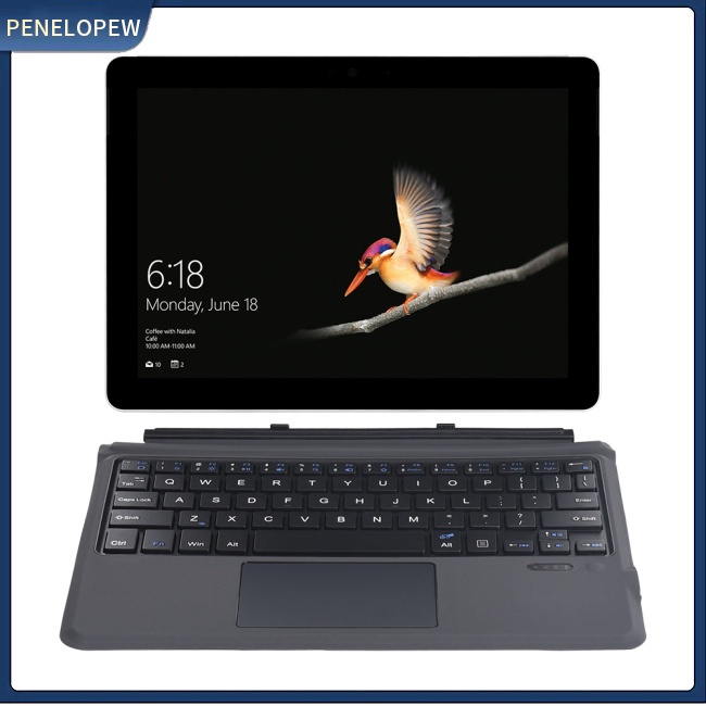 Bàn Phím Bluetooth Không Dây Có Đèn Nền Từ Tính Tương Thích Với Microsoft Surface Go1 / 2 / 3