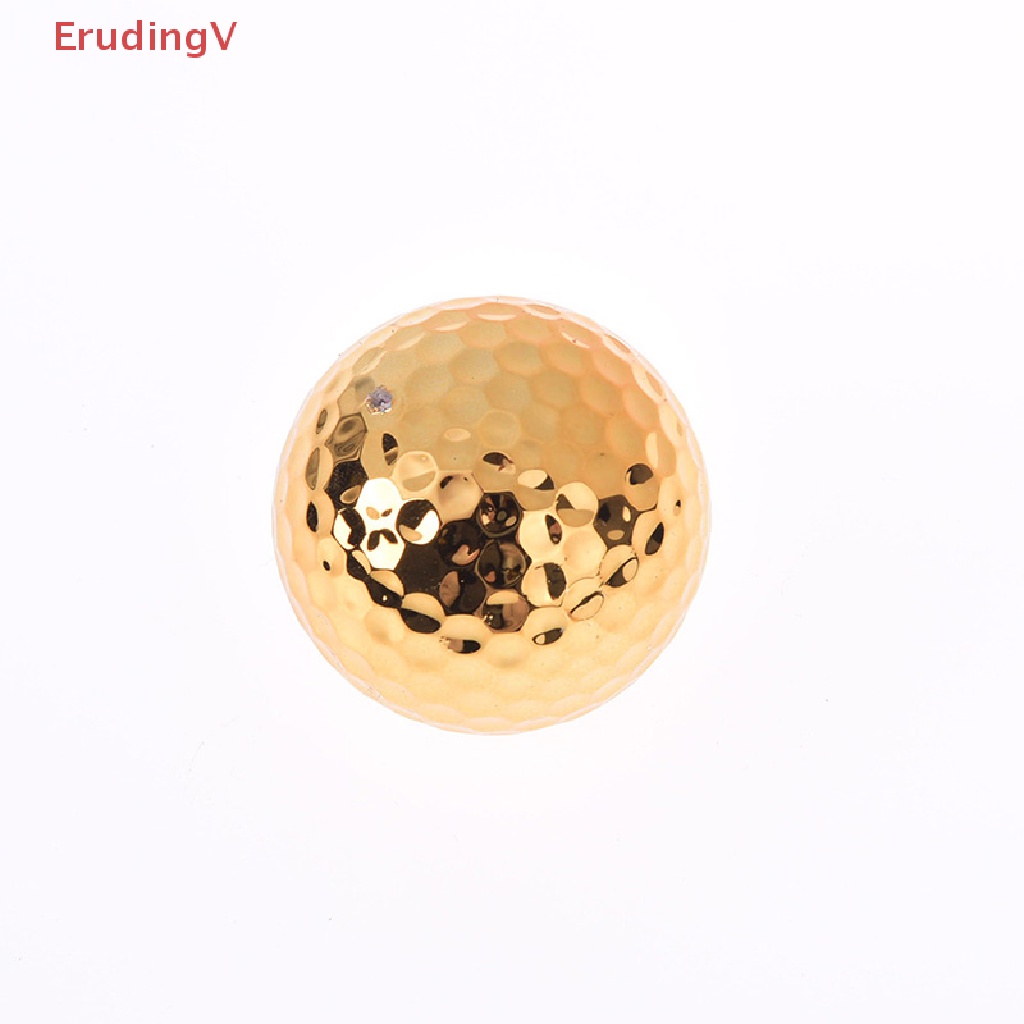 1 Quả Bóng golf Màu Vàng Kim Dùng Trang Trí [Mới] [Mới]