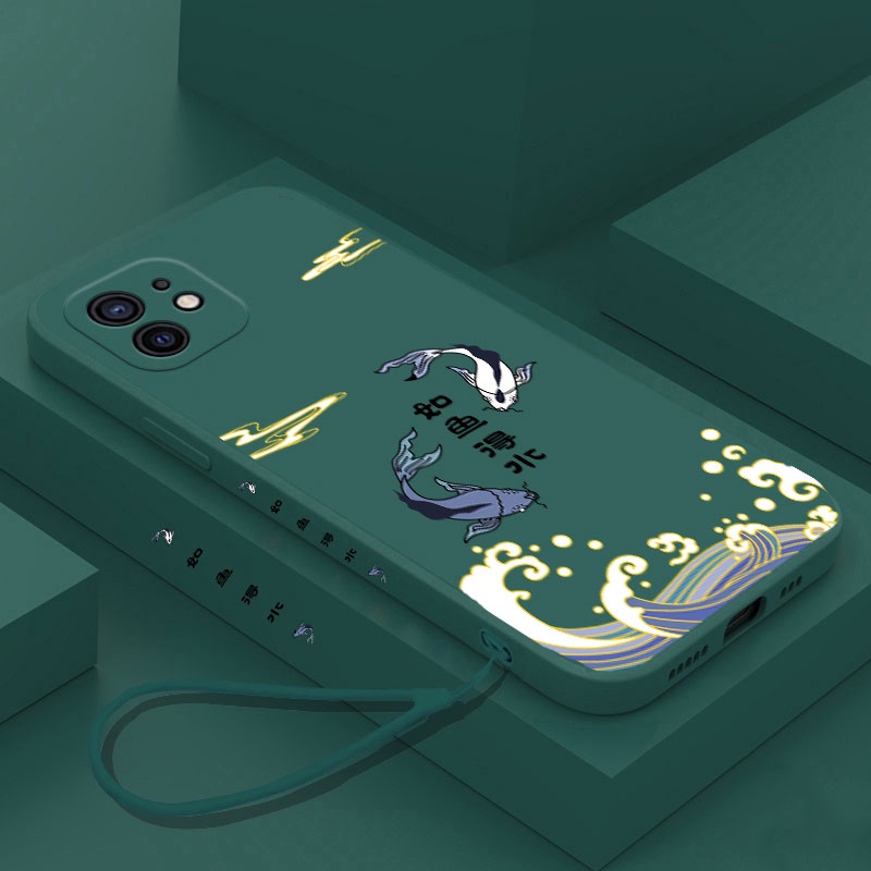 Ốp Điện Thoại Tpu Mềm Hình Cá Cho Poco X5 Pro 5G Redmi Note 12 Pro 11S 5G 12C Xiaomi Mi 12T 12 Lite K60 K50 Ultra