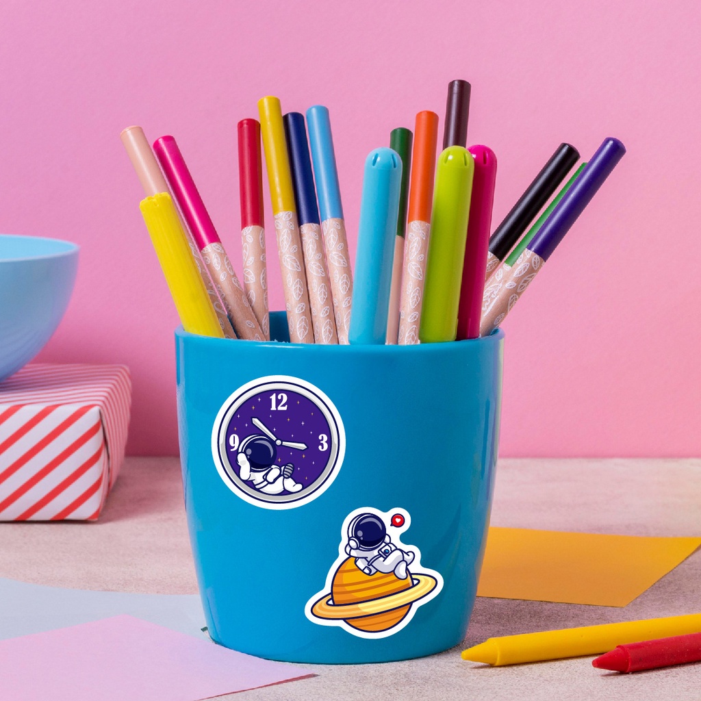 ❉ Miếng Dán Khen Thưởng Cho Bé Series 01 ❉ Bộ 50 Sticker Chống Thấm Nước Họa Tiết Doodle Hợp Thời Trang