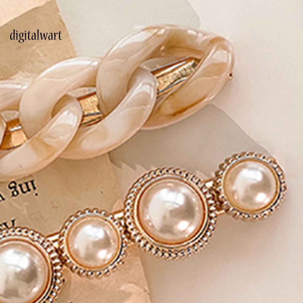 Kỹ Thuật Số| Set 2 Kẹp Tóc Trong Suốt Chống Trượt Thời Trang Cho Nữ