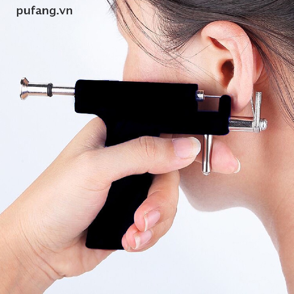 Súng Bắn Đinh Chuyên Nghiệp pufang Kèm 98 Khuyên Tai