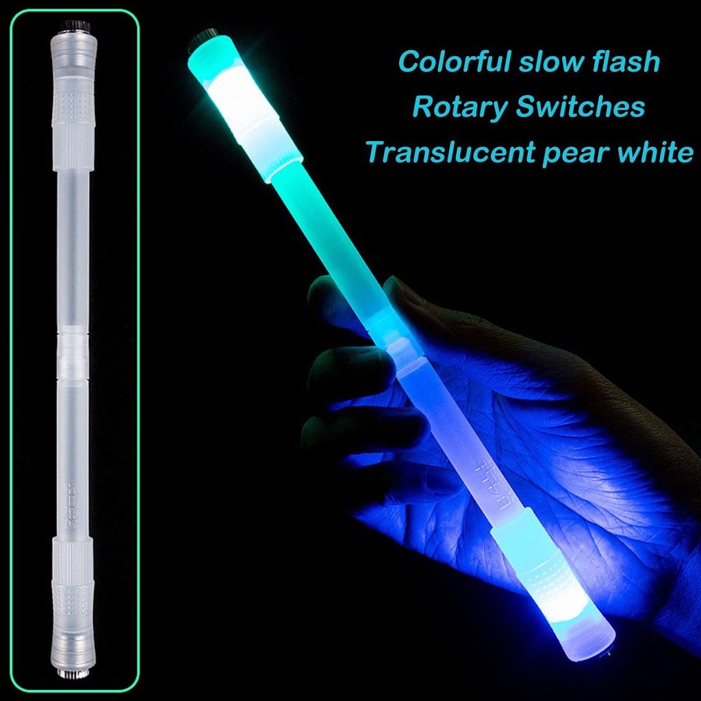 Bút Xoay Cầm Tay Có Đèn Led Nhiều Màu Sắc M2S5 Thoải Mái Cho Học Sinh