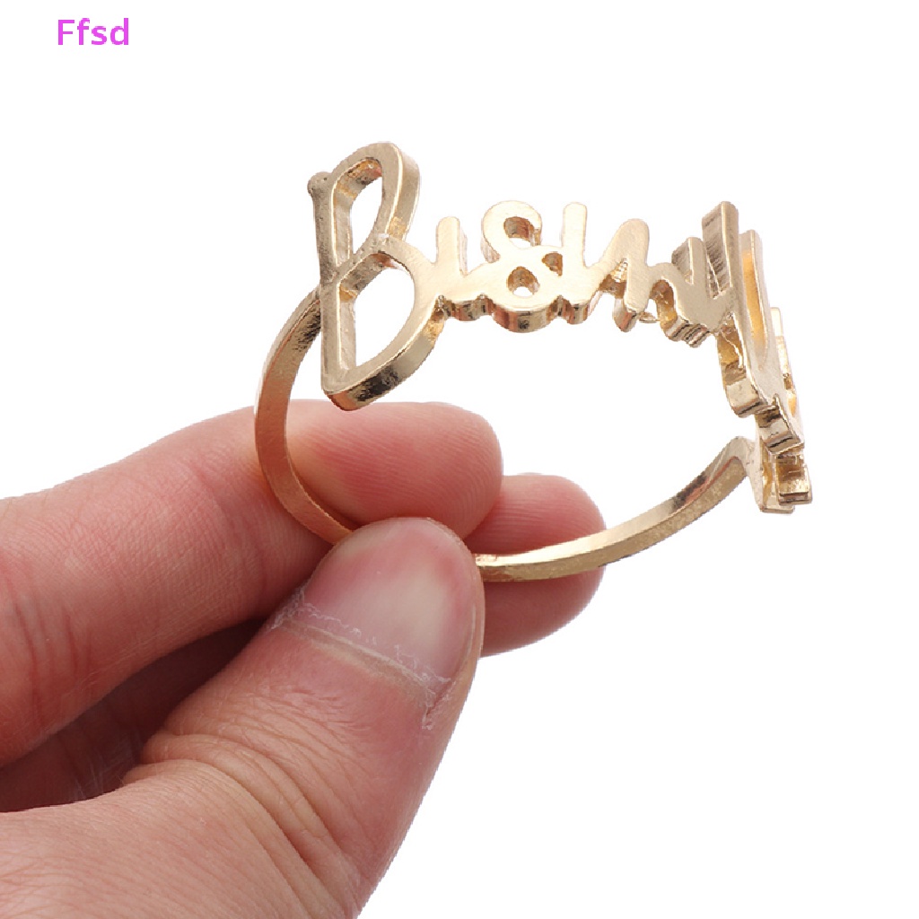 {Ffsd} Ramadan Bismillah Vòng Kim Loại Giữ Khăn Ăn Trang Trí Bàn Tiệc Hồi Giáo * Bán Chạy