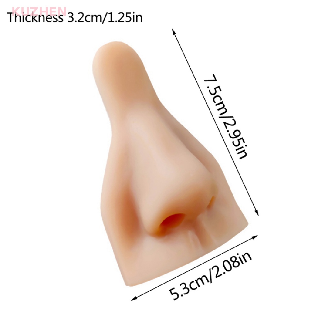 KUZHEN Mô Hình Mũi 3D Bằng Silicon Mềm Có Thể Tái Sử Dụng