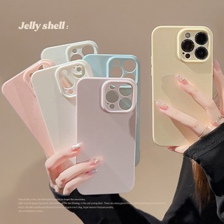 Ốp Điện Thoại Tpu Mềm Màu Trơn Cho IPhone 14 14pro Max 14plus 13 13pro 13mini 12 11 Pro Max IX XR SE2 I8 Plus