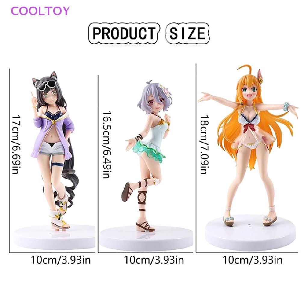 Cooltoy Furyu Princess Connect Re: Dive Priconne Kyaru Kokkoro Mặc Đồ Bơi Bằng PVC