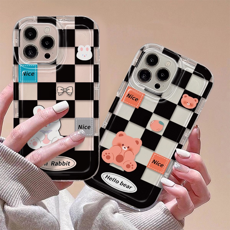 Ốp Điện Thoại Silicon TPU Mềm Trong Suốt In Họa Tiết Dễ Thương Cho IPhone 14 12 13 11 Pro XS Max 6 6S 7 + 8 Plus X XR