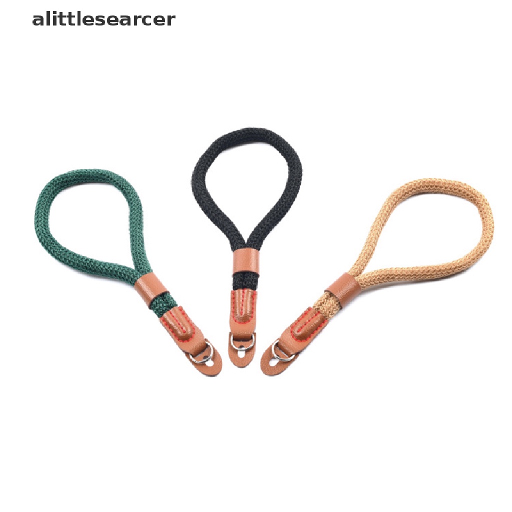 Dây Đeo Cổ Tay Cotton Bện Lỗ Tròn Cho Máy Ảnh Leica Digital SLR