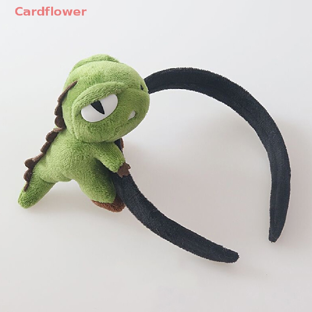 Băng Đô Cài Tóc Ba Chiều Hình Khủng Long Hoạt Hình Dễ Thương Cho Nữ