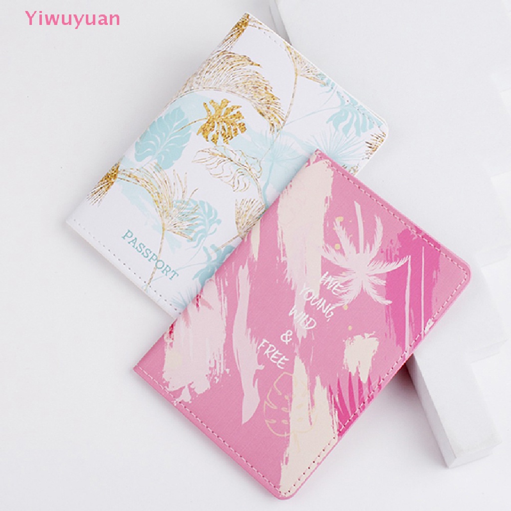 Túi Đựng Hộ Chiếu In Chữ Đơn Giản Thời Trang Mới