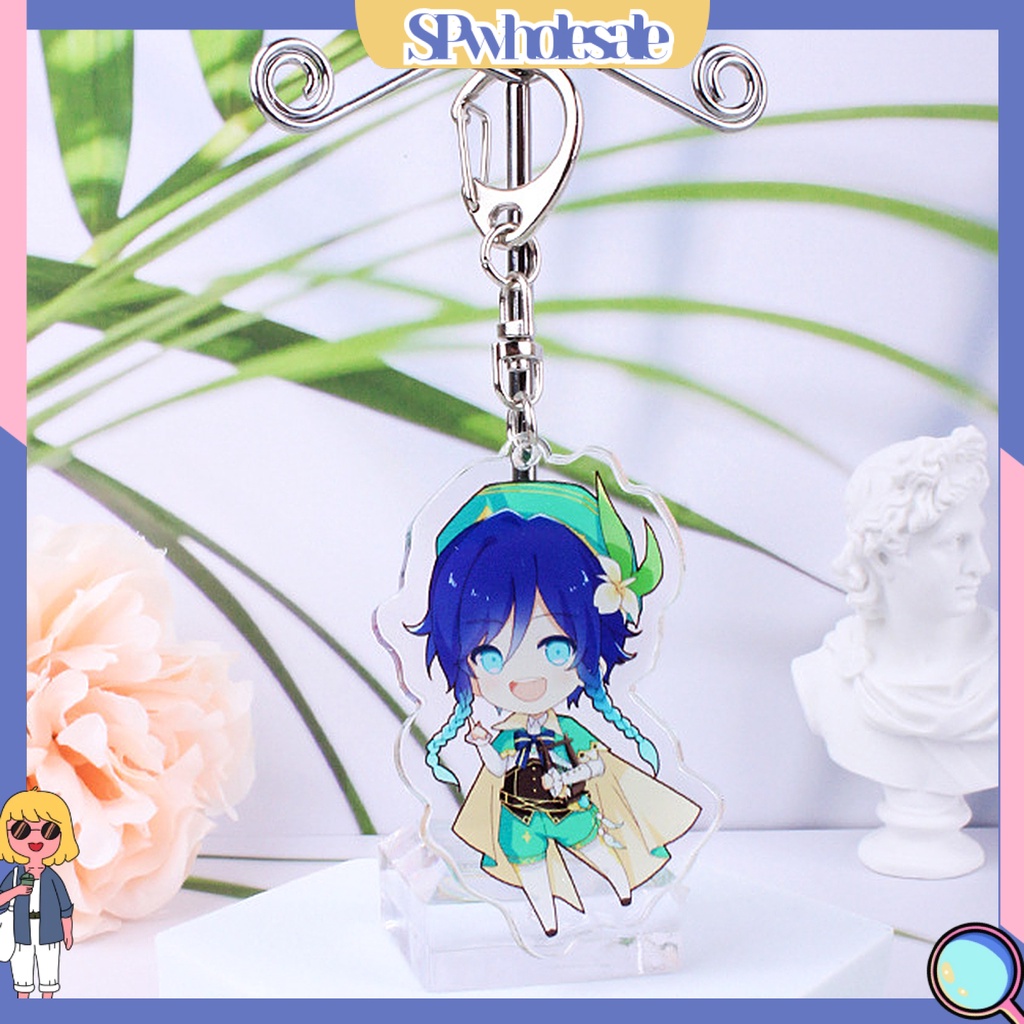 <SPwholesale> Móc Khóa Thiết Kế Nhân Vật Anime Tinh Tế Trọng Lượng Nhẹ Trang Trí Cho Nữ