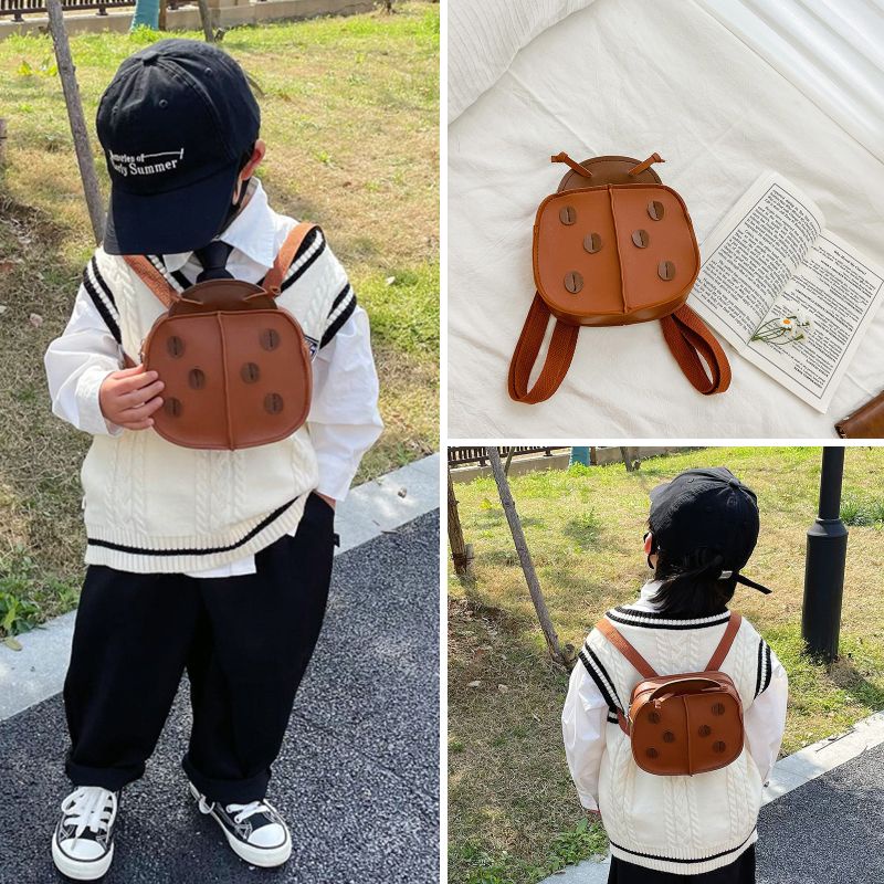 Ba Lô Hình Bọ Rùa Dễ Thương Cho Bé 1-3 Tuổi