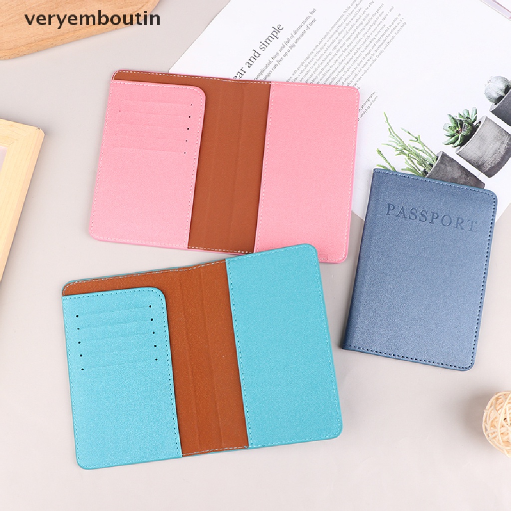 Bao Da PU Đựng Hộ Chiếu Kích Thước Tiêu Chuẩn Cho Du Lịch