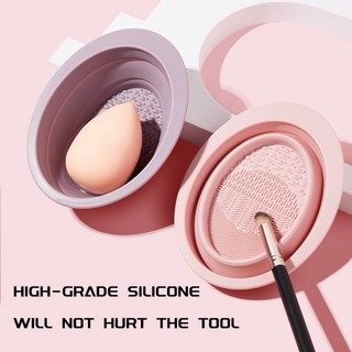 Miếng Silicone Vệ Sinh Cọ Trang Điểm