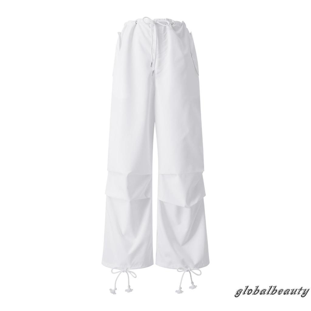 Quần Dài Lưng Thun Dây Rút Màu Sắc Đơn Giản Thời Trang Mùa Hè Cho Nữ