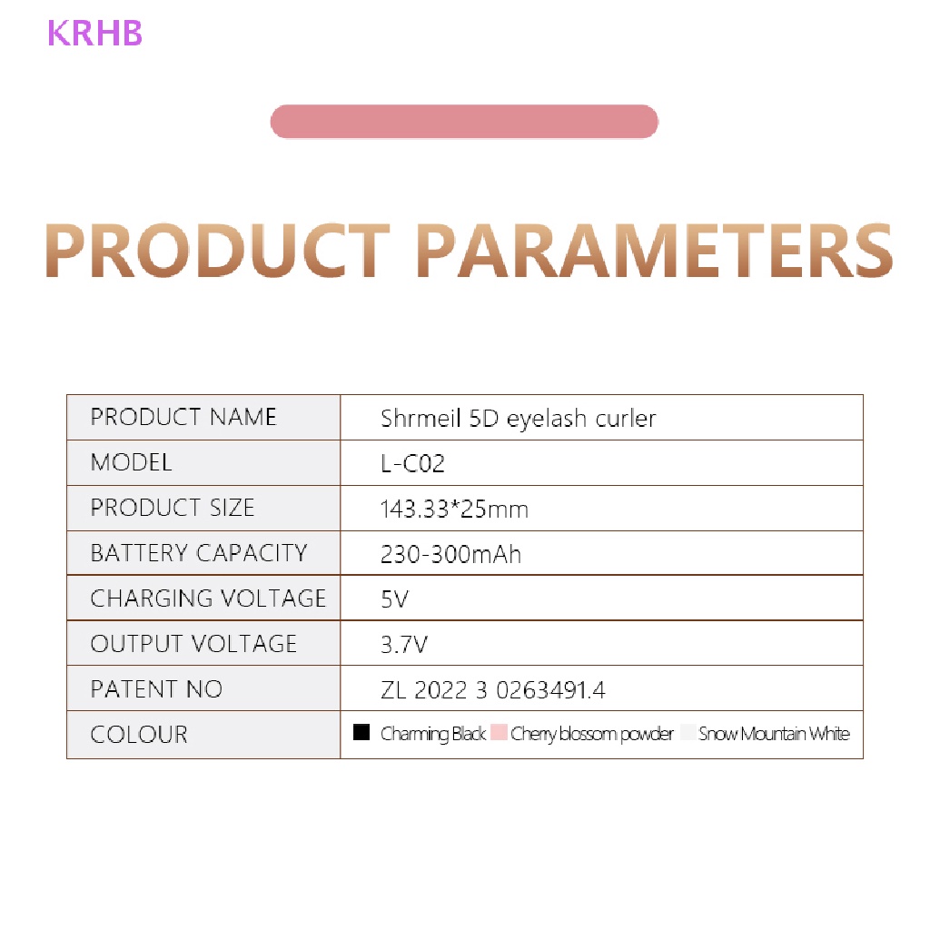 Dụng Cụ Uốn Lông Mi Bằng Nhiệt Chạy Điện Tiện Dụng