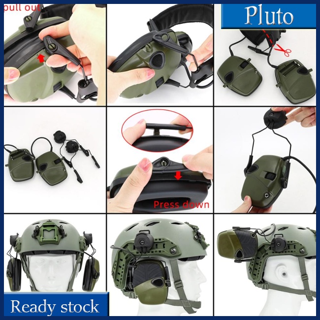 Mới Khung Gắn Tai Nghe Thể Thao Cho Howard Leight Va Chạm