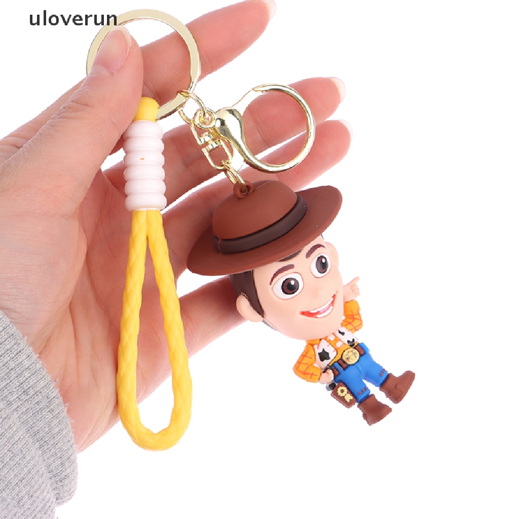 DISNEY Móc Khóa Hình Nhân Vật Buzz Lightyear Woody Lotso Trong Phim Toy Story