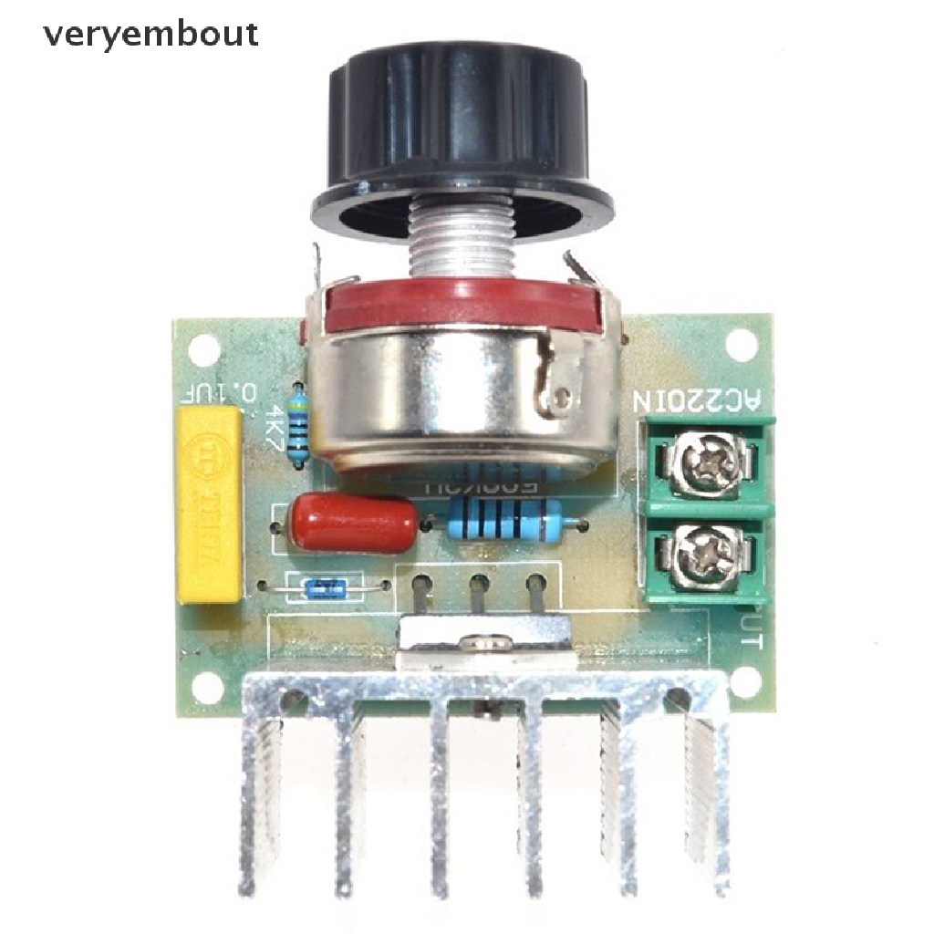 Bộ Điều Chỉnh Tốc Độ Điện Áp AC 220V 3800W SCR Chuyên Dụng