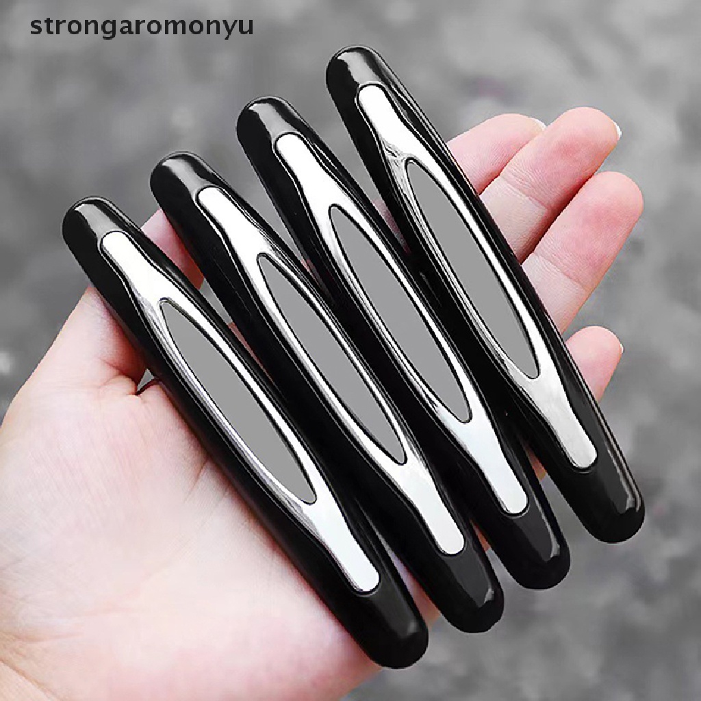 Bộ 4 Dải Dán Viền Cửa Xe Hơi Trang Trí Bảo Vệ Chống Va Chạm