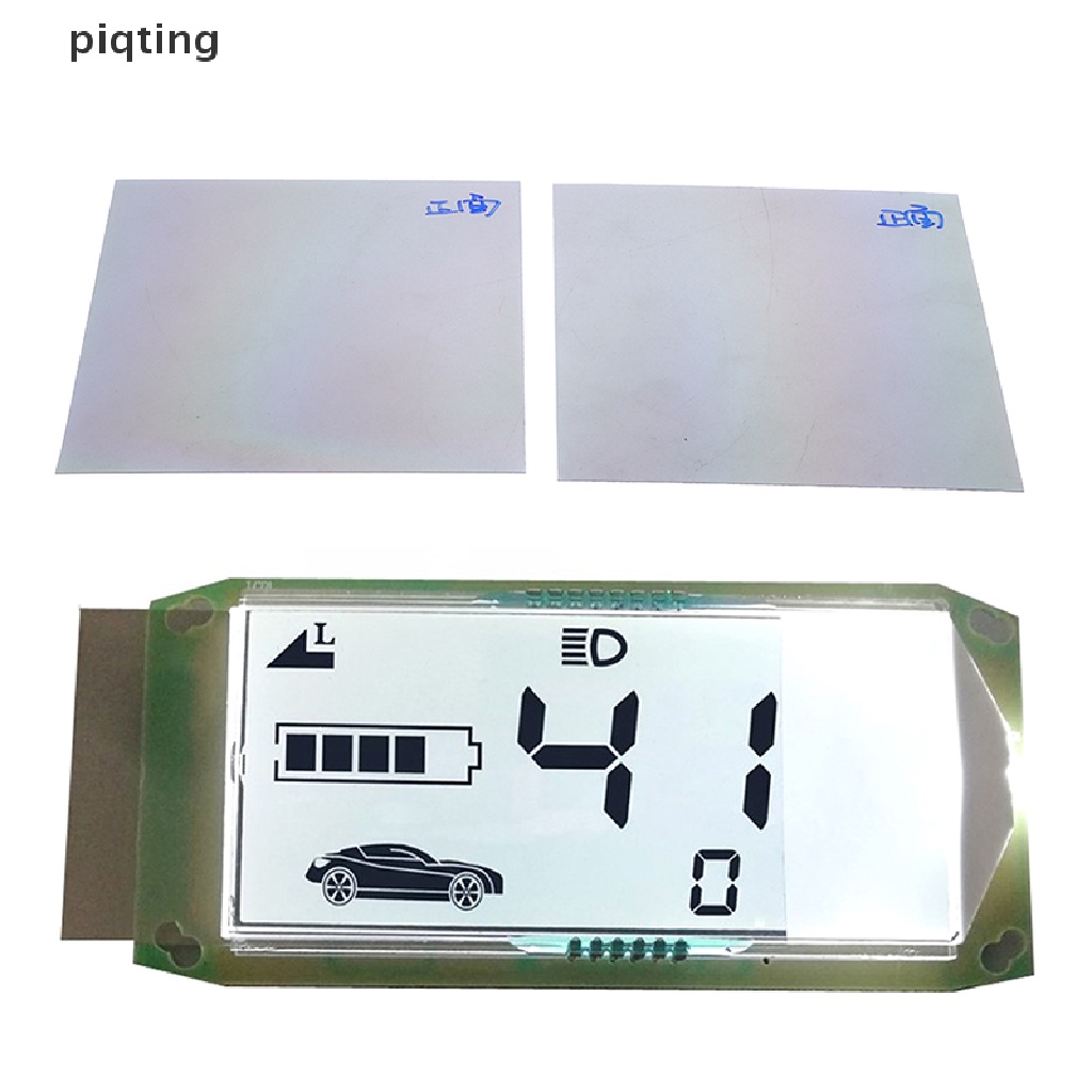 Set 2 Màn Hình LCD 9 * 9CM Phân Cực Kích Thước Lớn Chuyên Dụng Cho Xe Hơi
