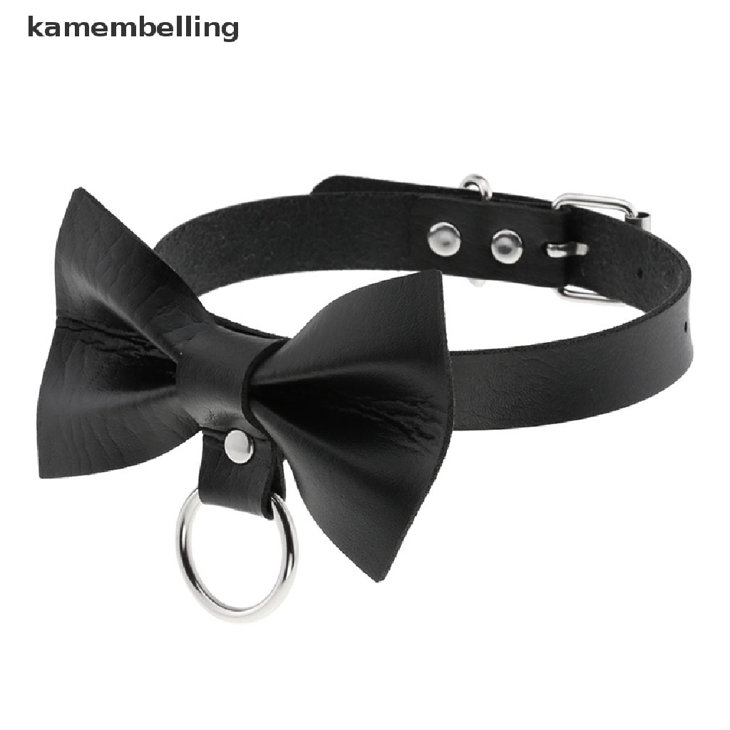 Kamembelling Vòng Cổ Choker Da Phong Cách Punk Cá Tính Cho Nữ