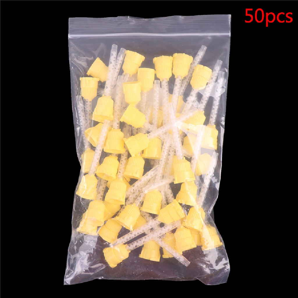 Kamembelling 50 Đầu Trộn Chất Liệu Silicone Cao Su Dùng Một Lần Tiện Lợi