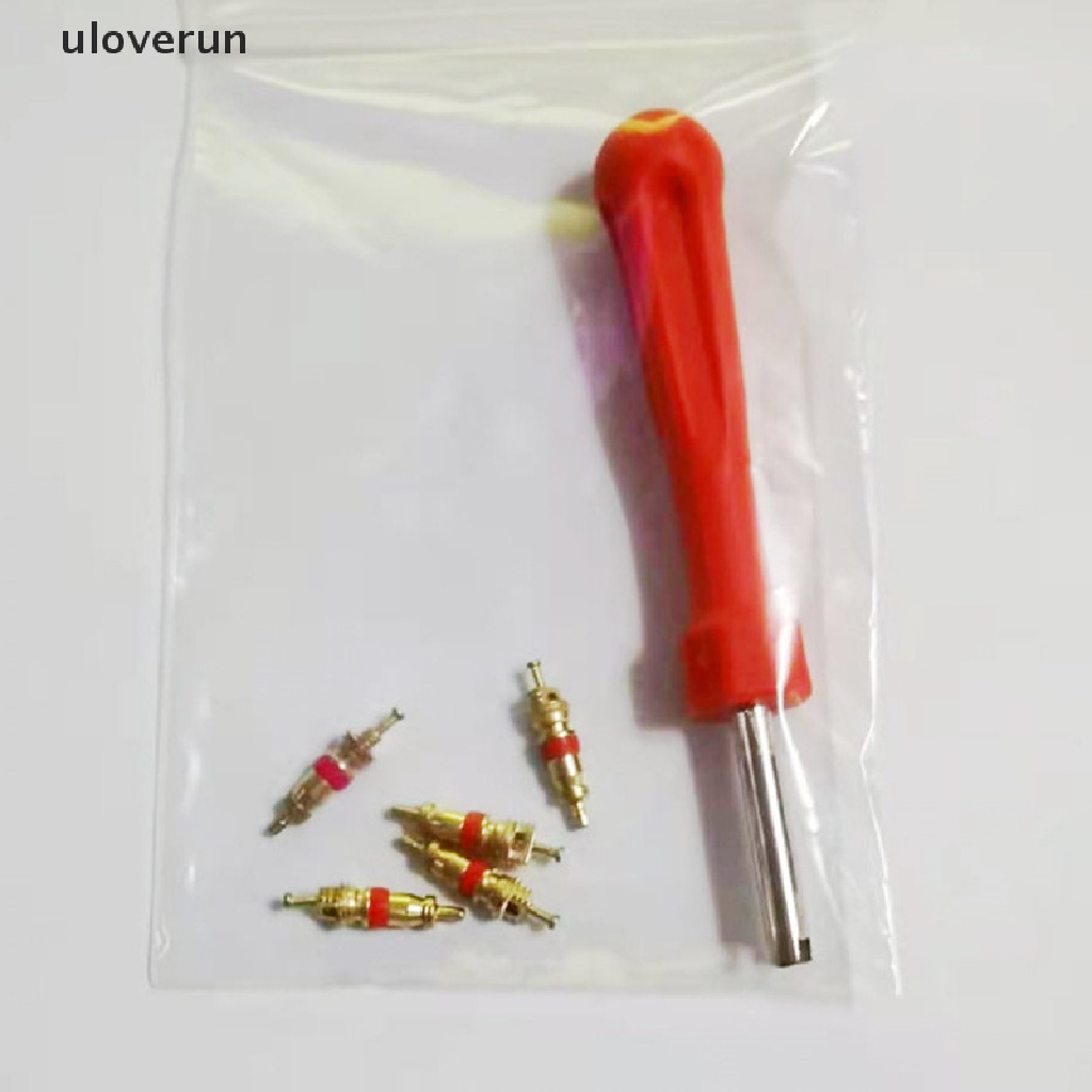 Bộ 5 Dụng Cụ Tháo Lõi Van Xe Đạp / Xe Hơi Chuyên Dụng