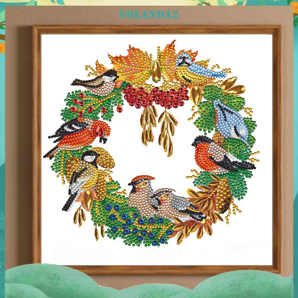 Bộ Tranh Đính Đá 5D Họa Tiết Động Vật Độc Đáo DIY Dùng Trang Trí Nhà Cửa