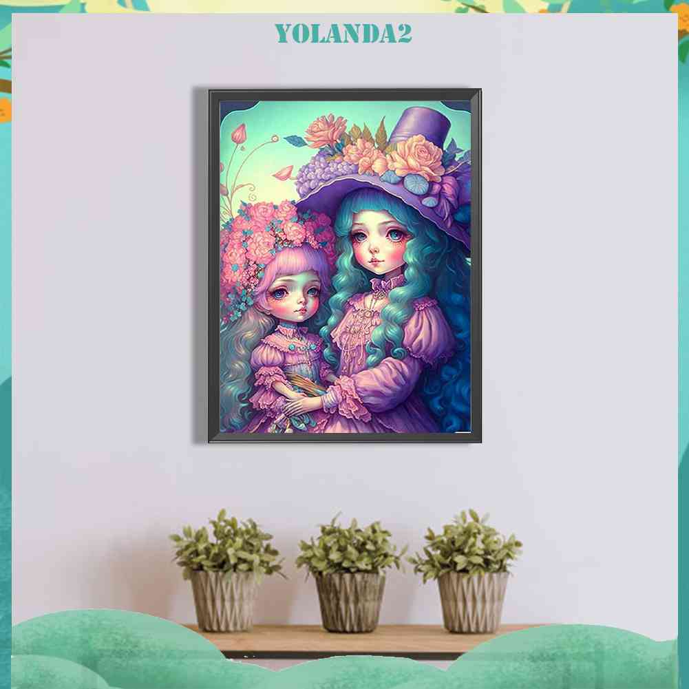 Tranh Đính Đá Kim Cương Toàn Bộ 5D DIY Hình Vẽ Hoa Trái Cây Trang Trí Nhà Cửa