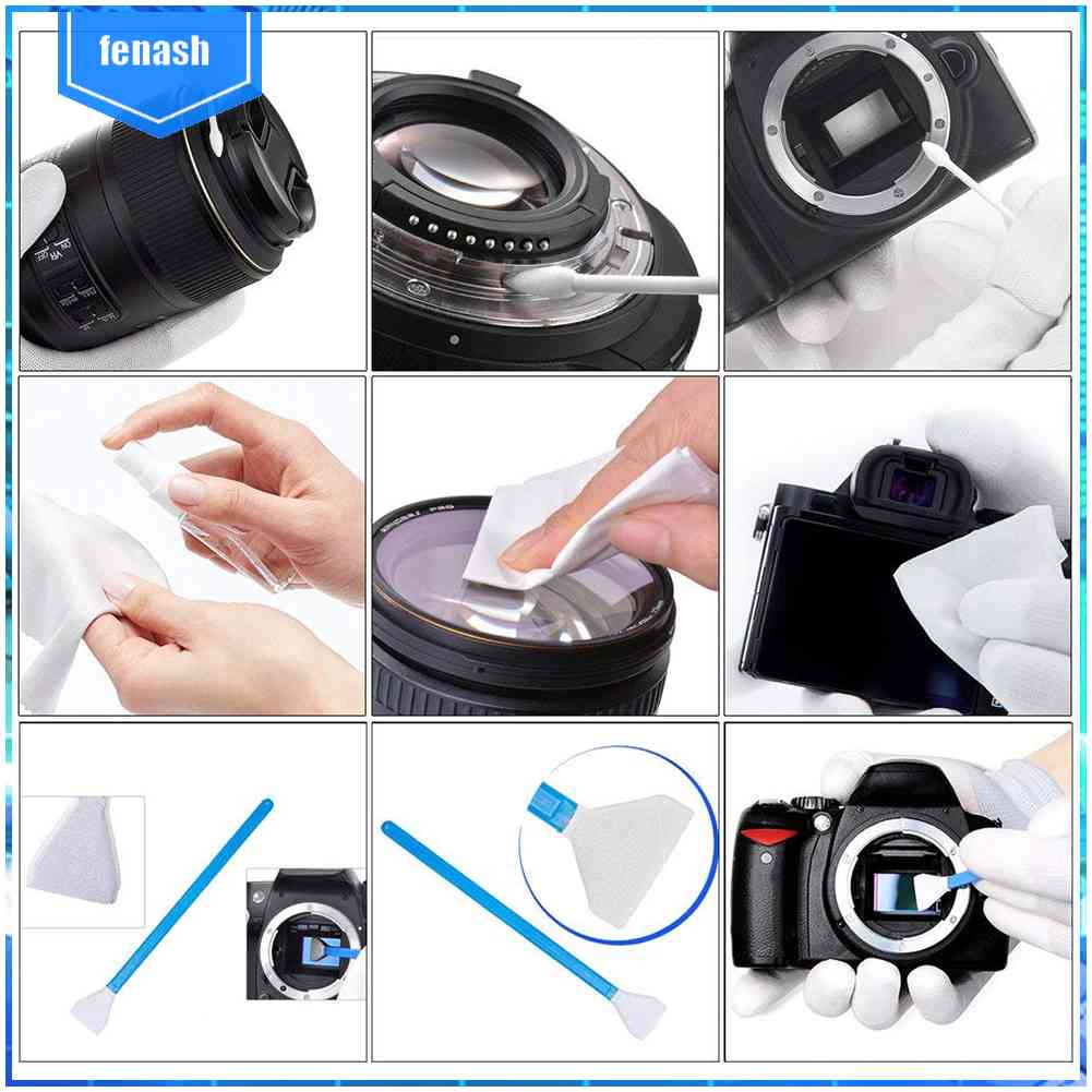 Bộ 47 Dụng Cụ Vệ Sinh Ống Kính Máy Ảnh Kỹ Thuật Số DSLR