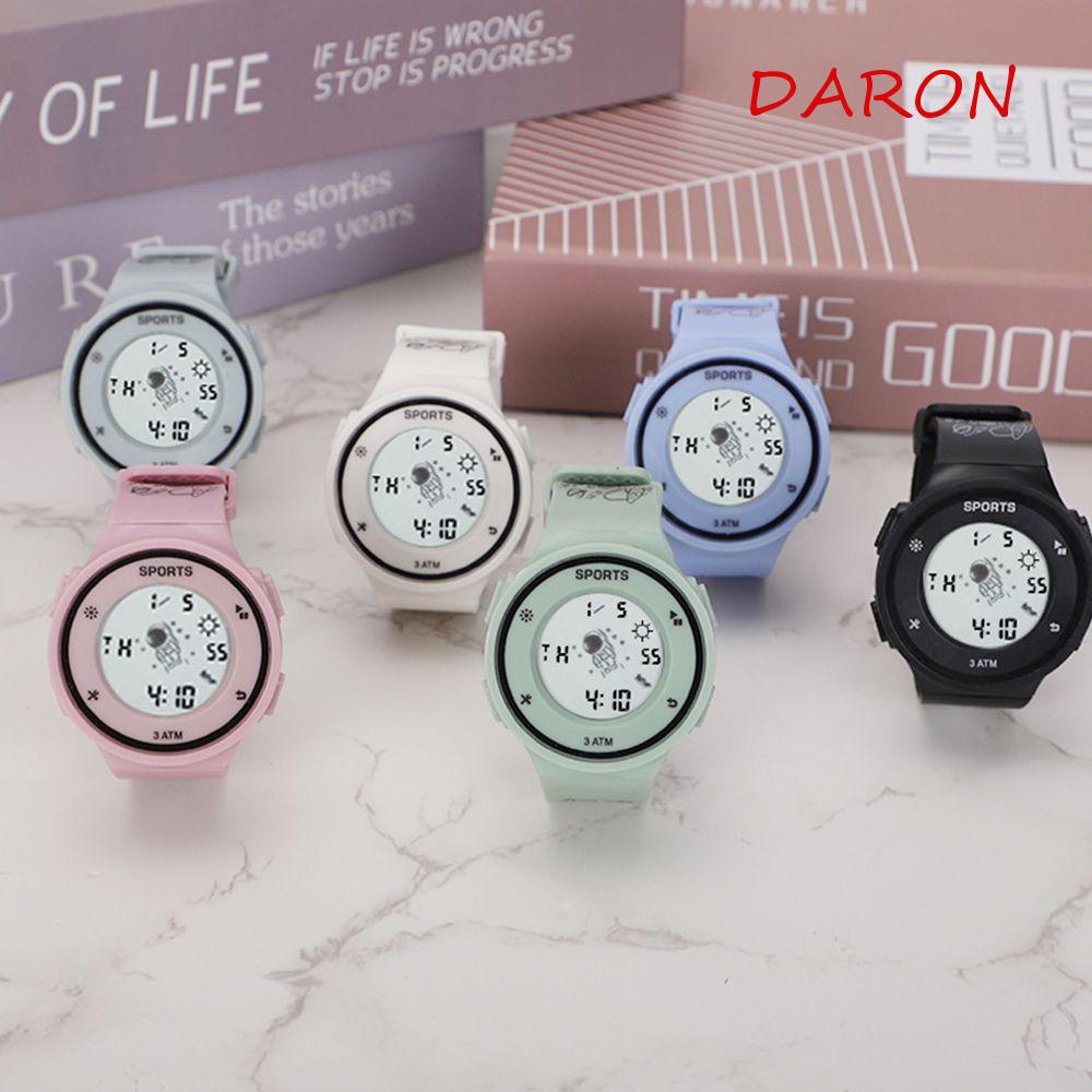 Đồng Hồ Điện Tử Chống Thấm Nước Màn Hình Lớn Hình Phi Hành Gia Dạ Quang Cho Bé