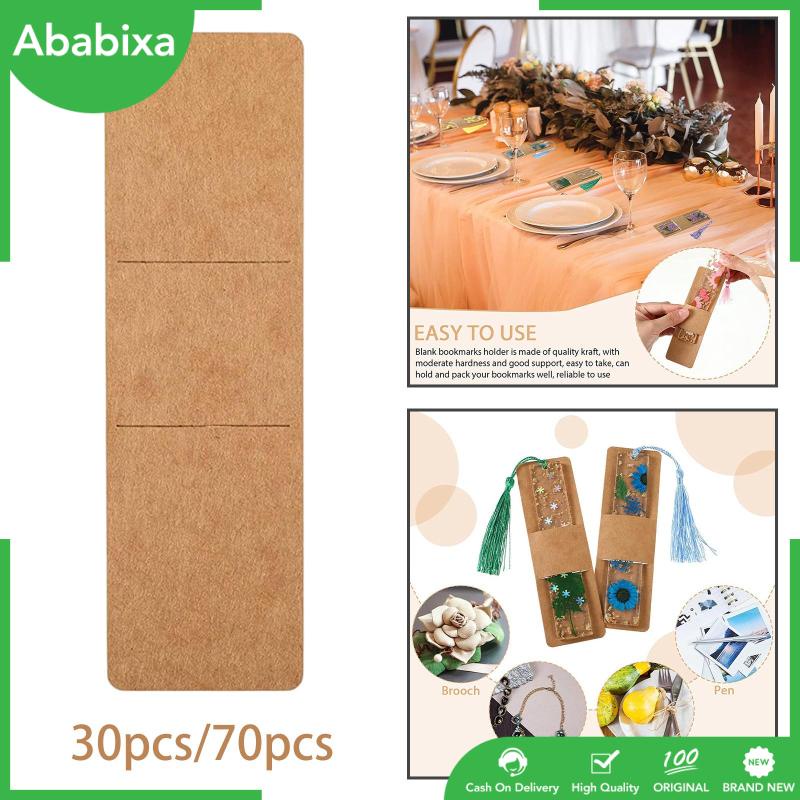 Giá Đỡ Đánh Dấu Trang Sách Bằng Giấy Kraft DIY Tiện Dụng