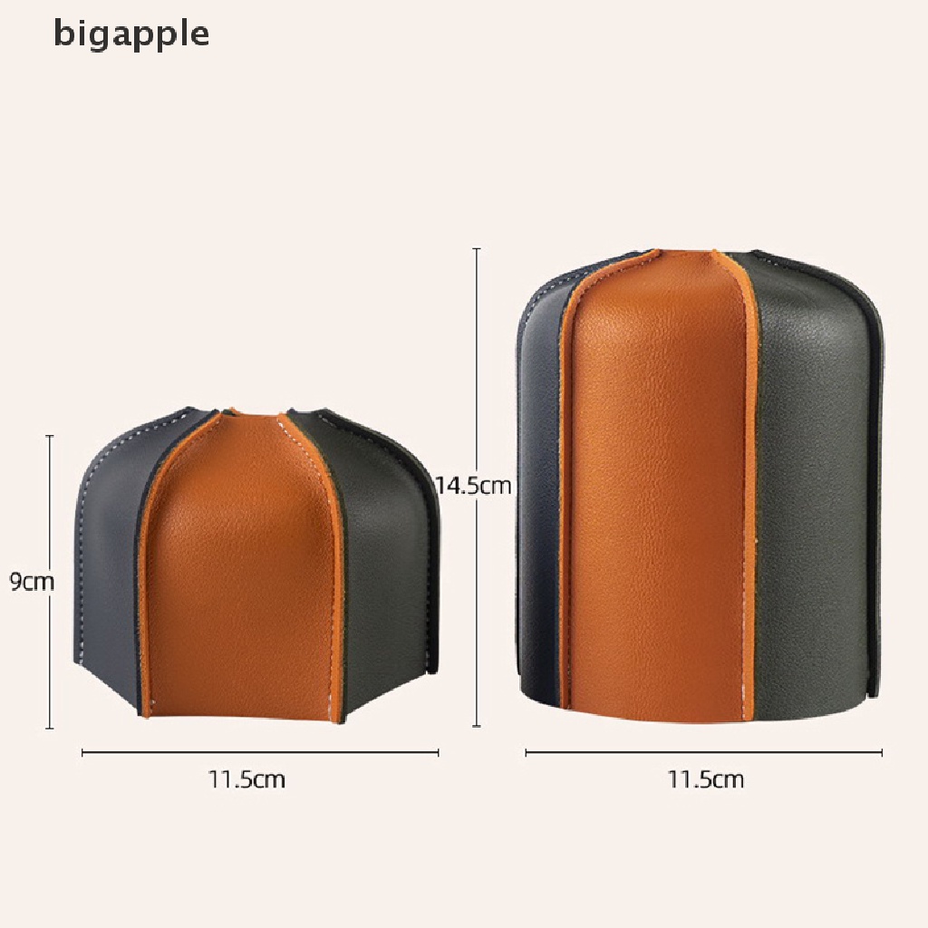 Túi Đựng Bình Gas Bằng Da PU 450 / 230G Tiện Dụng Mang Theo Du Lịch Cắm Trại