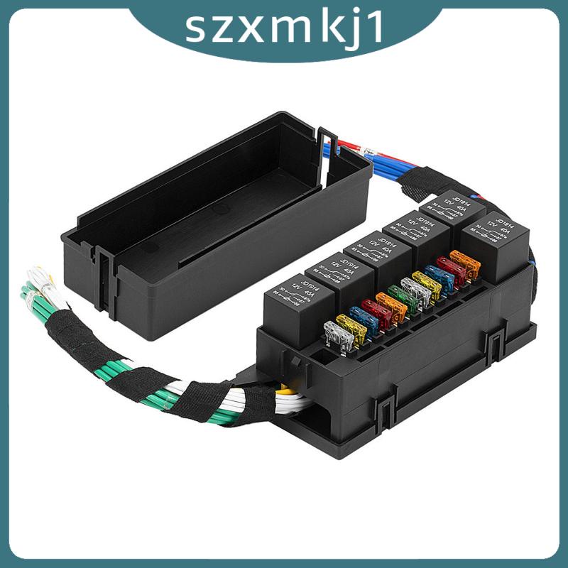 Bảng Rơ Le Cầu Chì 6 Khe 11 Kiểu Cầu Chì Lưỡi Atc