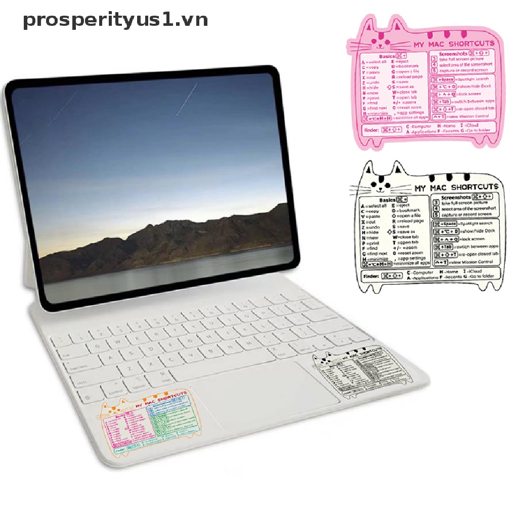 Miếng Dán Cắt Tỉa Bàn Phím Máy Tính / Laptop prosperityus1