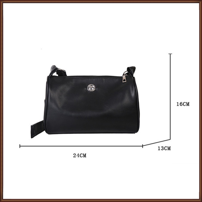 Túi Đeo Chéo Da Pu Khóa Kéo Thời Trang Cho Nữ