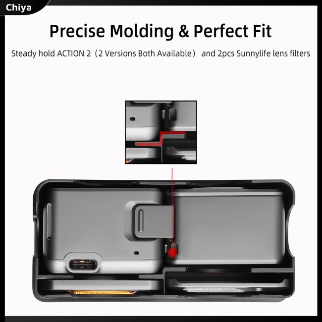 Hộp Đựng Bảo Vệ Chống Bụi Chống Rơi Cho Sunnylife Action 2