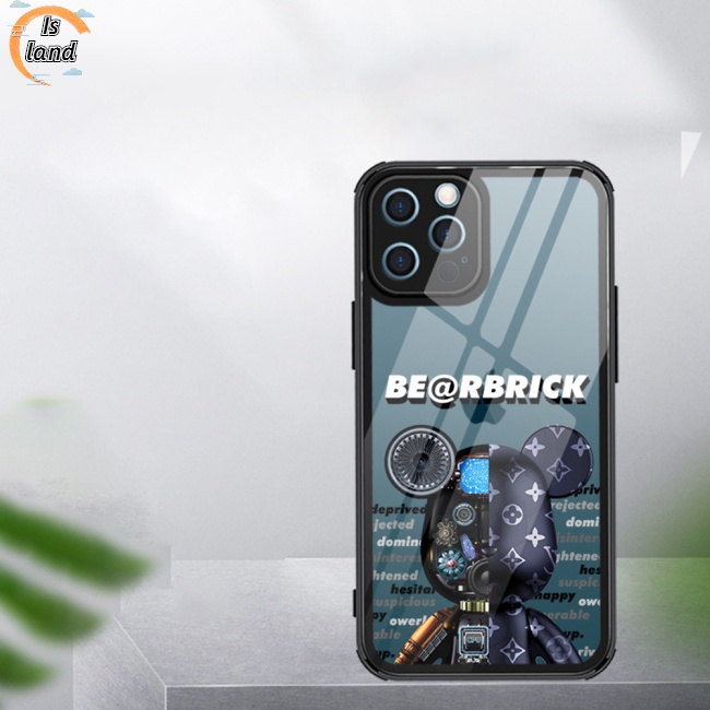 Ốp Điện Thoại Siêu Mỏng Hình Gấu Chống Trầy Xước Chống Sốc Cho Iphone13pro