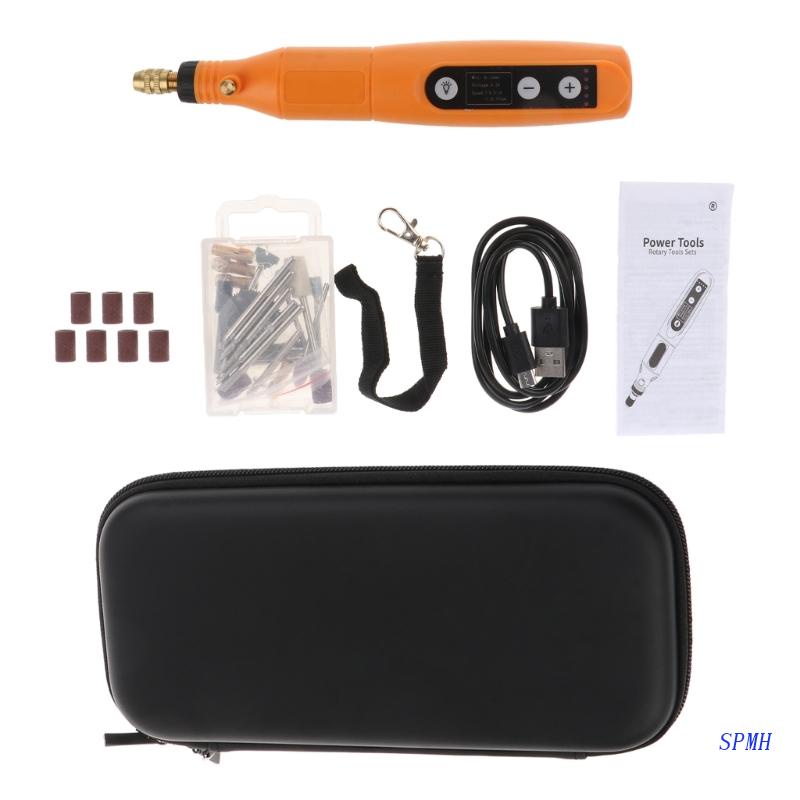 Bộ 62 Mũi Khoan Làm Móng Tay 5 Tốc Độ Đa Năng