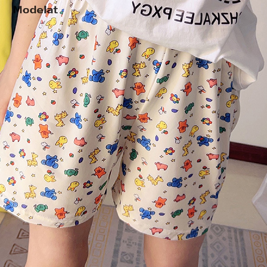 Mfc Quần Short Ngủ In Họa Tiết Hoạt Hình Dễ Thương Phong Cách Harajuku Y2k