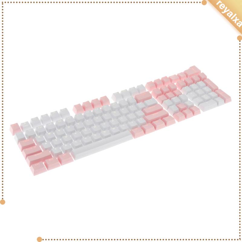 Bộ 108 Nút Bàn Phím Cơ 61 Phím Có Đèn Nền Hai Màu Chuyên Nghiệp Dễ Lắp Đặt